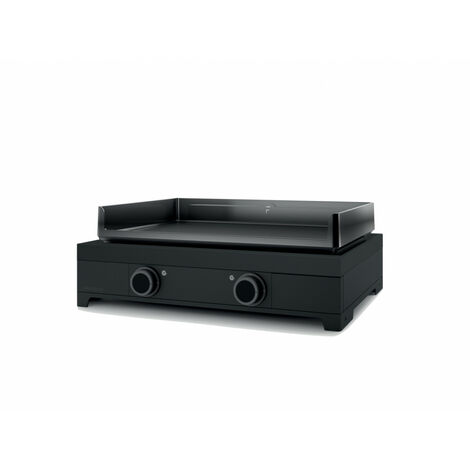Forge Adour – Plancha électrique fonte émaillée 60 cm – Puissance 3200 W – Surface de cuisson 2541 cm² – Pour 8 à 10 personnes