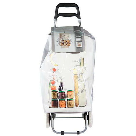 Chariot de jardin léger 2 roues – Charge maximale 80kg – Structure en aluminium – Pour courses en terrain accidenté – Achat Utile