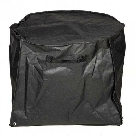 Housse de brasero en polyester pour protection extérieure – Diamètre 85 cm – Hauteur 55 cm – Résistante aux intempéries – Somagic