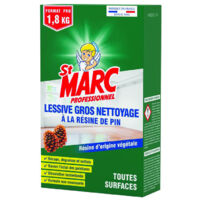 Lessive concentrée résine de pin 1 kg – Efficacité optimale pour nettoyages difficiles – Dissolution instantanée et rinçage facile – St Marc