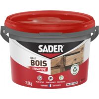 COLLE BOIS RAPIDE SEAU PLASTIQUE 2.5 KG