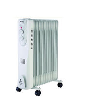 Radiateur bain d'huile 2500W – 11 éléments – Pour espaces de 30m² – Technologie de régulation thermique – Profile
