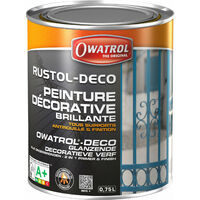 RUSTOL DECO NOIR PROFOND 0.75L RAL 9005