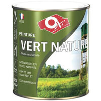 PEINTURE VERT NATURE MAT SANS REFLET 2.5L