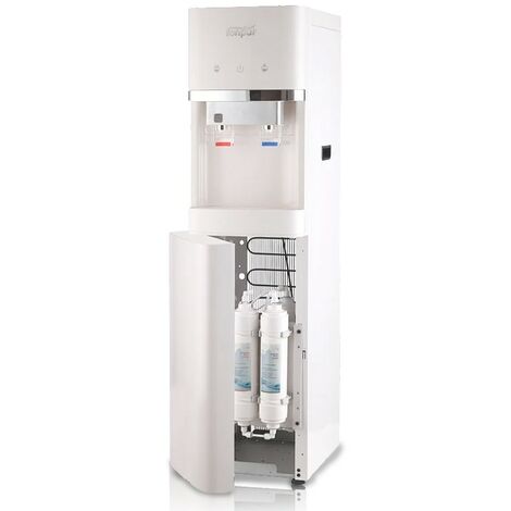 Blanche Machine à boissons froides et chaudes, distributeur d'eau