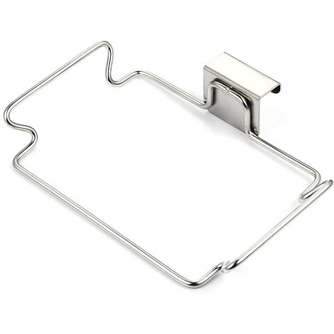 Stainless Steel Wall Mounted Bag Holder, Chrome