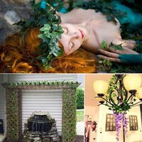 Artificial Ignieves Vine Leaves 12 pieces of ivy artificial garland 84 feet artificial wedding desk ivy, kitchen, garden, celebration of celebration