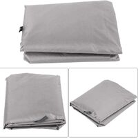 Swing Seat Canopies Replacement Canopy,Waterproof Top Cover&Seat Cover Dust Guard Protector Garden Patio Outdoor 2 Seater Sizes (Gray,142*120*18cm)
