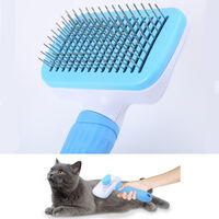 Betterlife brush dogs cats, self-cleaning brush dead hair for dog cat, effective removal up to 95% of dead hair and hairs Tomentosis, suitable for dogs cats short hair and long
