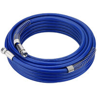 10m x 1/4 in. Airless paint spray pipe for W300 PSI sprayer (blue)