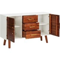 Sideboard 110x35x70 cm Solid Acacia Wood and MDF28187-Serial number