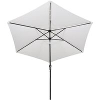 LED Cantilever Umbrella 3 m Sand White29631-Serial number