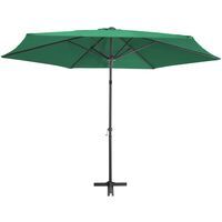 Outdoor Parasol with Steel Pole 300 cm Green33122-Serial number