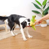 Dog toy, durable interactive toy for dog with squeaking, dog toy for small and medium-sized dogs