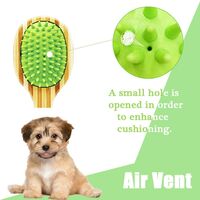 Dog Dog Brush Double Face Rubber Massage, Dog / Cat Brush, Suitable for Short Hair Animals, Means and Long