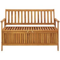 Garden Storage Bench 120 cm Solid Acacia Wood23150-Serial number