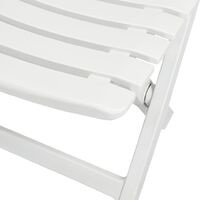 3 Piece Folding Bistro Set Plastic White31043-Serial number