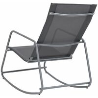 Garden Swing Chair Grey 95x54x85 cm Textilene33366-Serial number