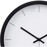 Modern Wall Clock, Black