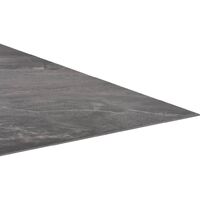 Self-adhesive PVC Flooring Planks 5.11 m虏 Black with Pattern5202-Serial number