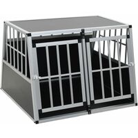 Dog Cage with Double Door 94x88x69 cm8352-Serial number
