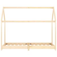 Kids Bed Frame Solid Pine Wood 90x200 cm16060-Serial number