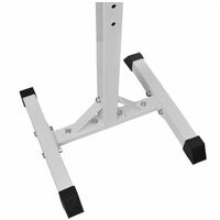 Barbell Squat Rack with Barbell and Dumbbell Set 60.5 kg13689-Serial number