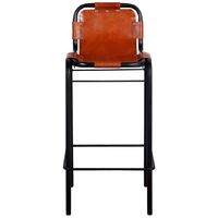 Bar Stools 2 pcs Real Leather10391-Serial number