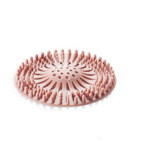3 Rooms Shower Drain Covers, Catch Filter Shower Silicone Tube Drainer Catch Cap with Suction COUTE for Kitchen Bathroom
