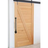 2 Pcs Door Handle Alloy Door Pull Handle Barn Door Handle Door Handle with Screws Door Decoration for Garden Gate Shed Cabinet Door