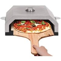 Pizza Oven with Ceramic Stone for Gas Charcoal BBQ33197-Serial number
