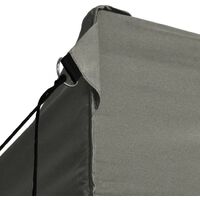 Foldable Tent Pop-Up with 4 Side Walls 3x4.5 m Anthracite31792-Serial number
