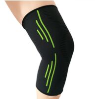 Ligament Knee Brace, Knee Bandage Sport Elastic Compression Mixed, for Basketball, Volleyball, Running, Football, Gym, Injury Recovery &amp; Pain, M