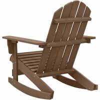 Garden Rocking Chair Wood Brown32360-Serial number