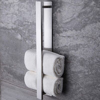 BETT Bathroom Towel Bar Self Adhesive Towel Bar Stainless Steel Towel Bar 40cm