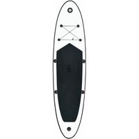Inflatable Stand Up Paddle Board Set Black and White39295-Serial number