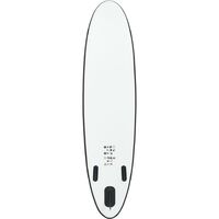 Inflatable Stand Up Paddle Board Set Black and White39295-Serial number