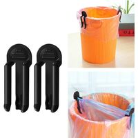 20 Pairs Trash Clamp Practical Plastic Clip for Fixed Bin Bags,Betterlife