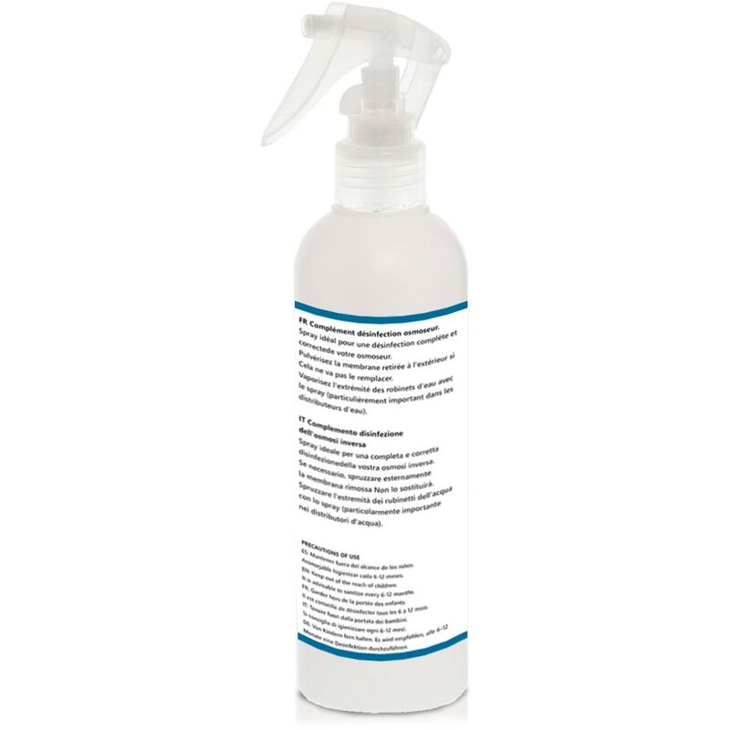 SANITEK Spray Igienizzante Complemento per osmosi inversa e fonti idriche