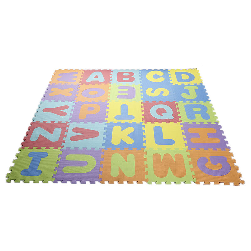 HOMCOM 36 pièces puzzle tapis mousse bébé sûr non toxiques 26