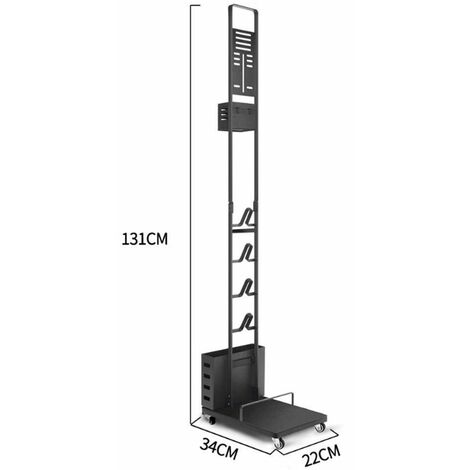 Support De Rangement En Metal, Compatible Avec L'Aspirateur Balai