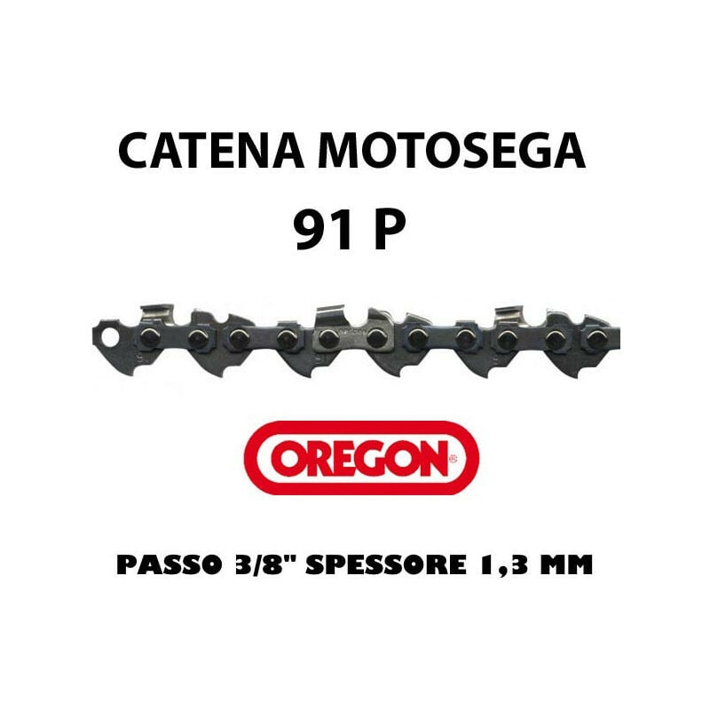 CATENA  MOTOSEGA  OREGON  MCCULLOCH  ®   ELECTRA MAC16E 838    3/8"  1.3  91P
