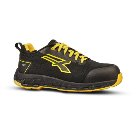 U-Power FITZ - Scarpa Antinfortunistica S1P ESD Antistatica Giallo Nero  Numero: 45