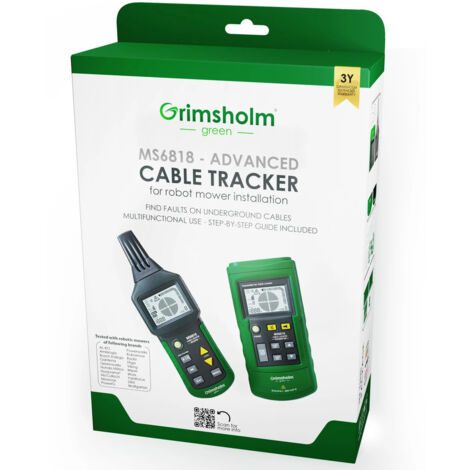 Grimsholm MS6818 - Localizzatore Cavi per Robot Tosaerba con Accessori, Verde