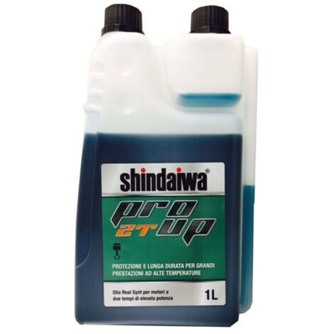 Shindaiwa Pro Up - Olio miscela per motori 2T, 1 Litro con Dosatore