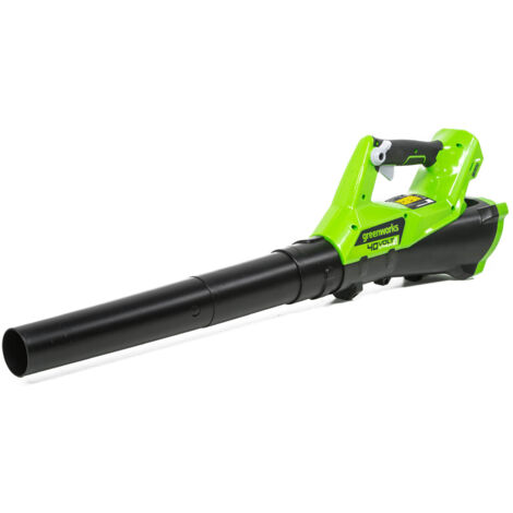 Greenworks G40AB - Soffiatore Foglie a Batteria 40V Assiale 177km/h - Senza batteria e caricabatteria