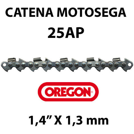 Oregon 25AP - Catena Motosega - passo catena  1/4" - spessore 1,3mm  Maglie: 52