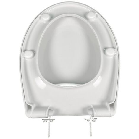 Abattant WC Jacob Delafon Ove - Thermodur Blanc - Avec Charnière Metalico - 2.3kg