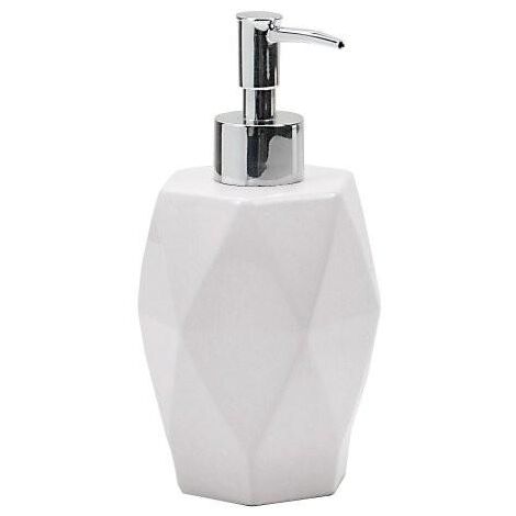 GEDY DA800200300 Dosificador Dalia Blanco Cromo Satinado - ref: DA800200000 (1/2)