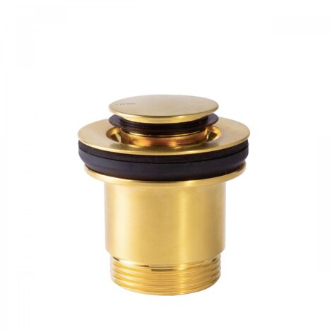 TRES 24284002OM Válvula Clic Clac 40 mm Oro Mate 24K - ref: 24284002OM (1/2)